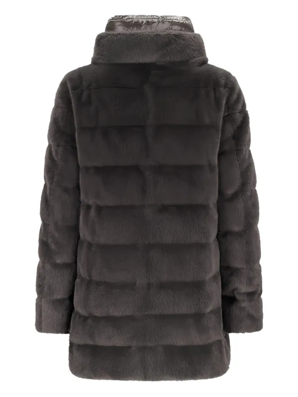 Herno キルティング コート | グレー | FARFETCH JP