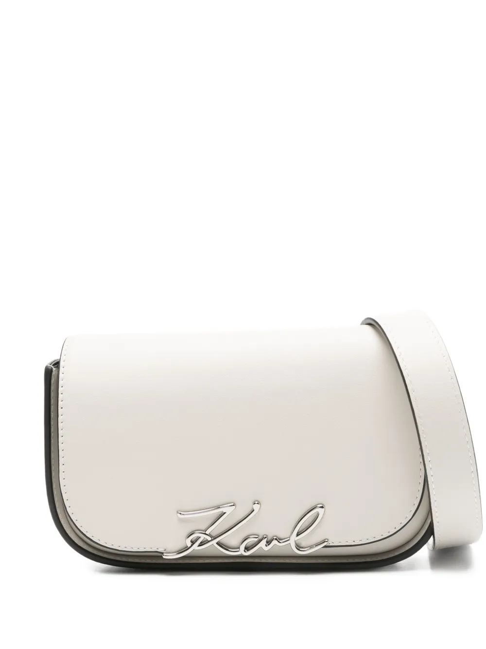 Karl Lagerfeld leather belt bag | White | Image 1