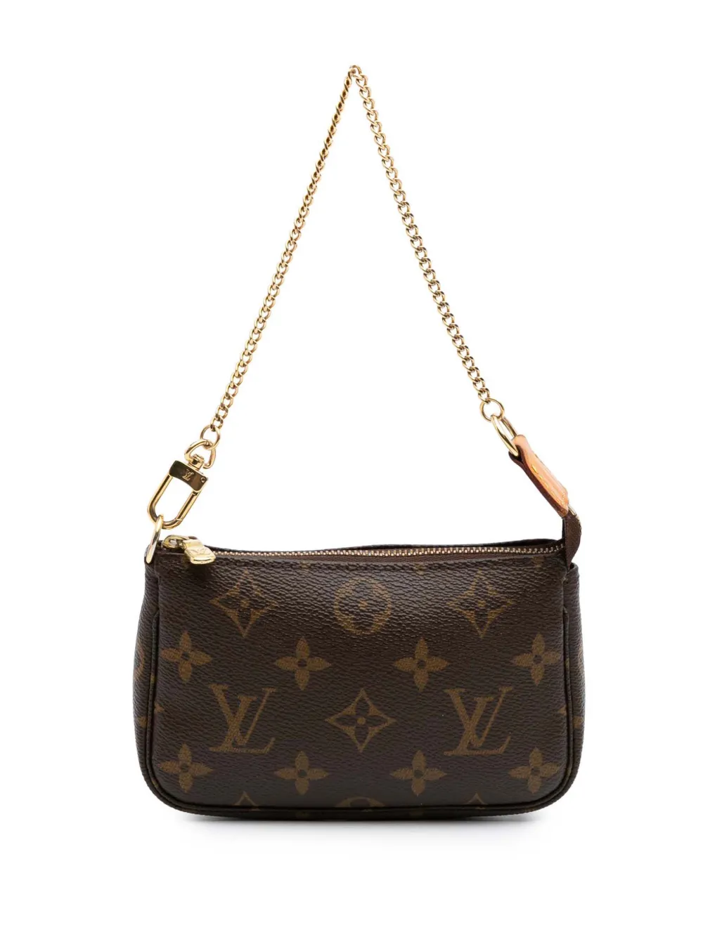 Louis Vuitton Pre-Owned 2010 Monogram Mini Pochette Accessoires handbag | Brown | Image 1