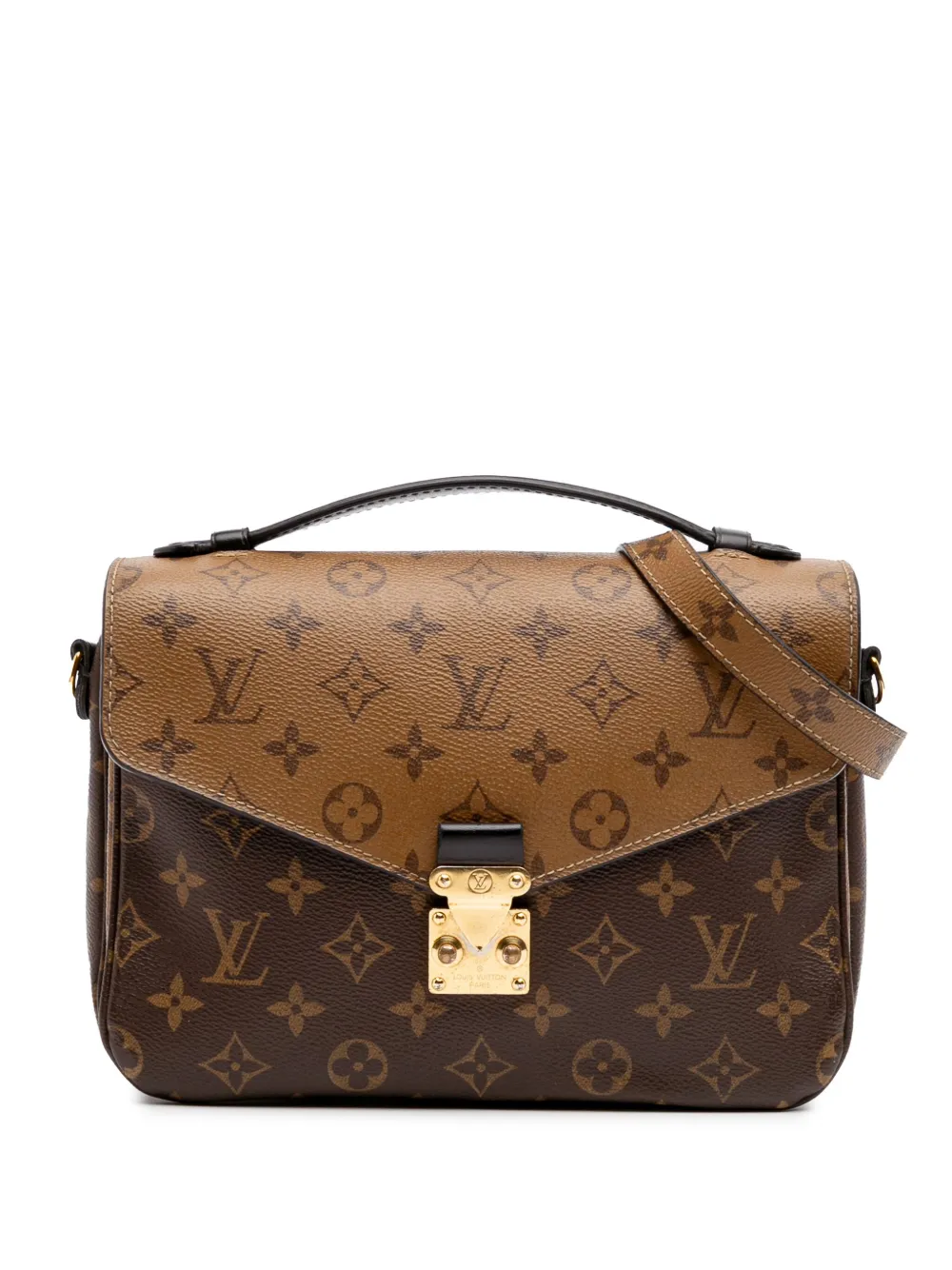 Louis Vuitton Pre-Owned 2021-2024 Monogram Reverse Pochette Metis satchel | marrón | Image 1