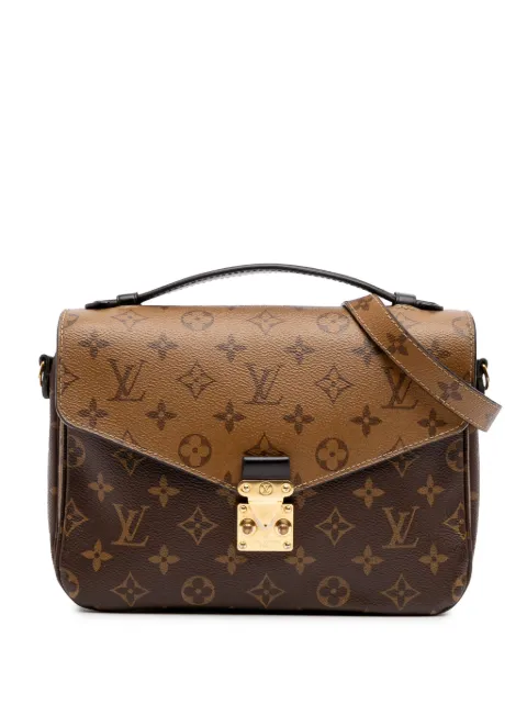 Louis Vuitton Pre-Owned شنطة 'بوشيت ميتيس' بنقش مونوغرام وبوجهين وبحمالة كتف 2021-2024