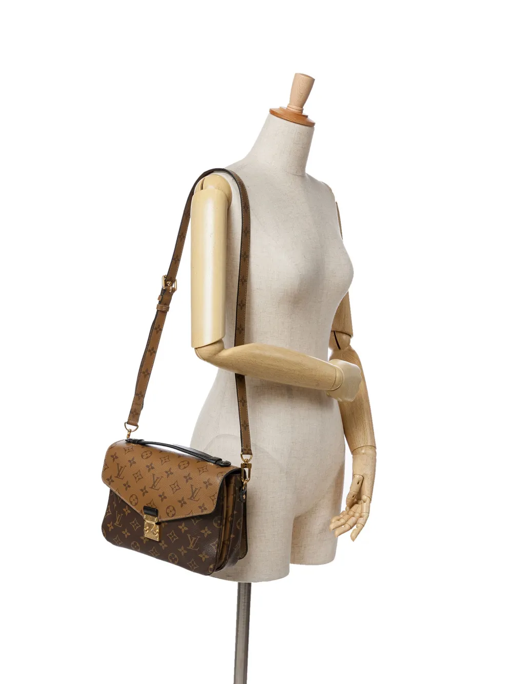 Louis Vuitton Pre-Owned 2021-2024 Monogram Reverse Pochette Metis satchel | Estilos de archivo | Image 2