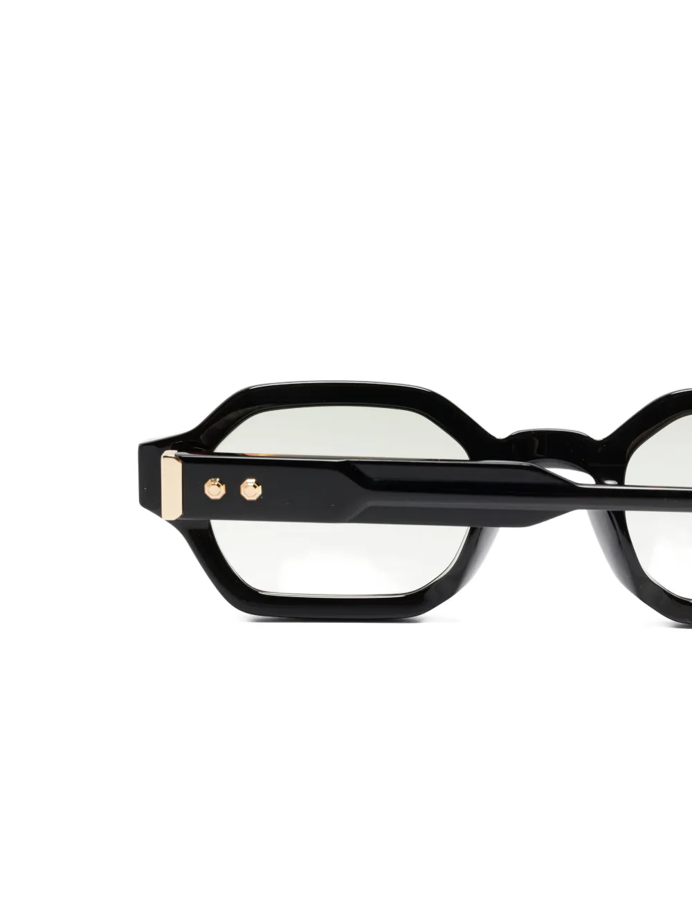 John Dalia Milla geometric-frame sunglasses Zwart