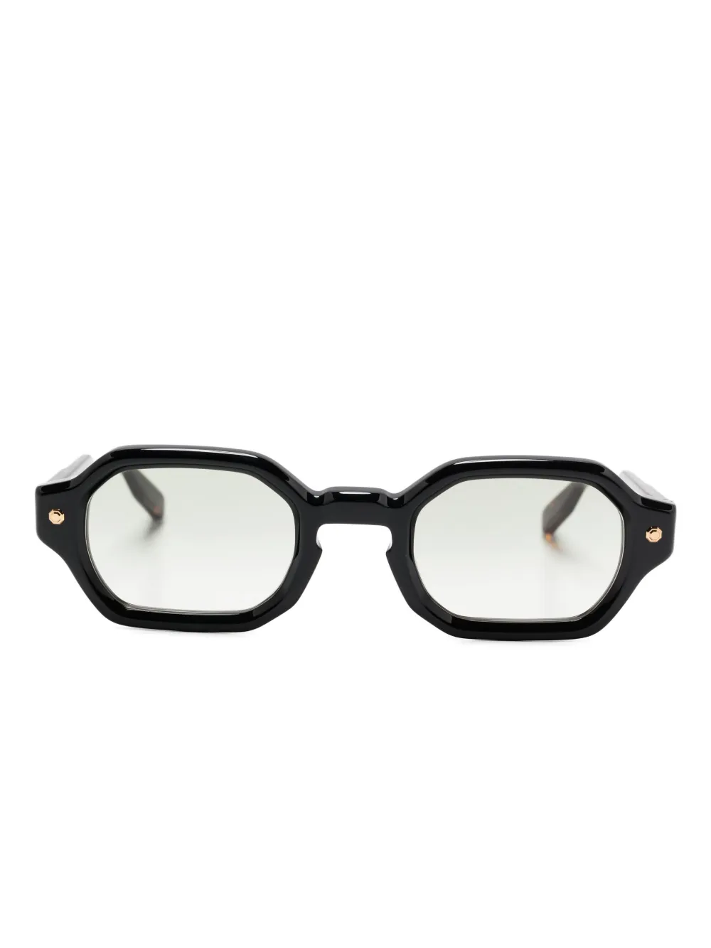 John Dalia Milla geometric-frame sunglasses Zwart
