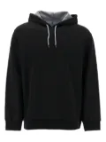 Brunello Cucinelli drawstring hoodie - Black