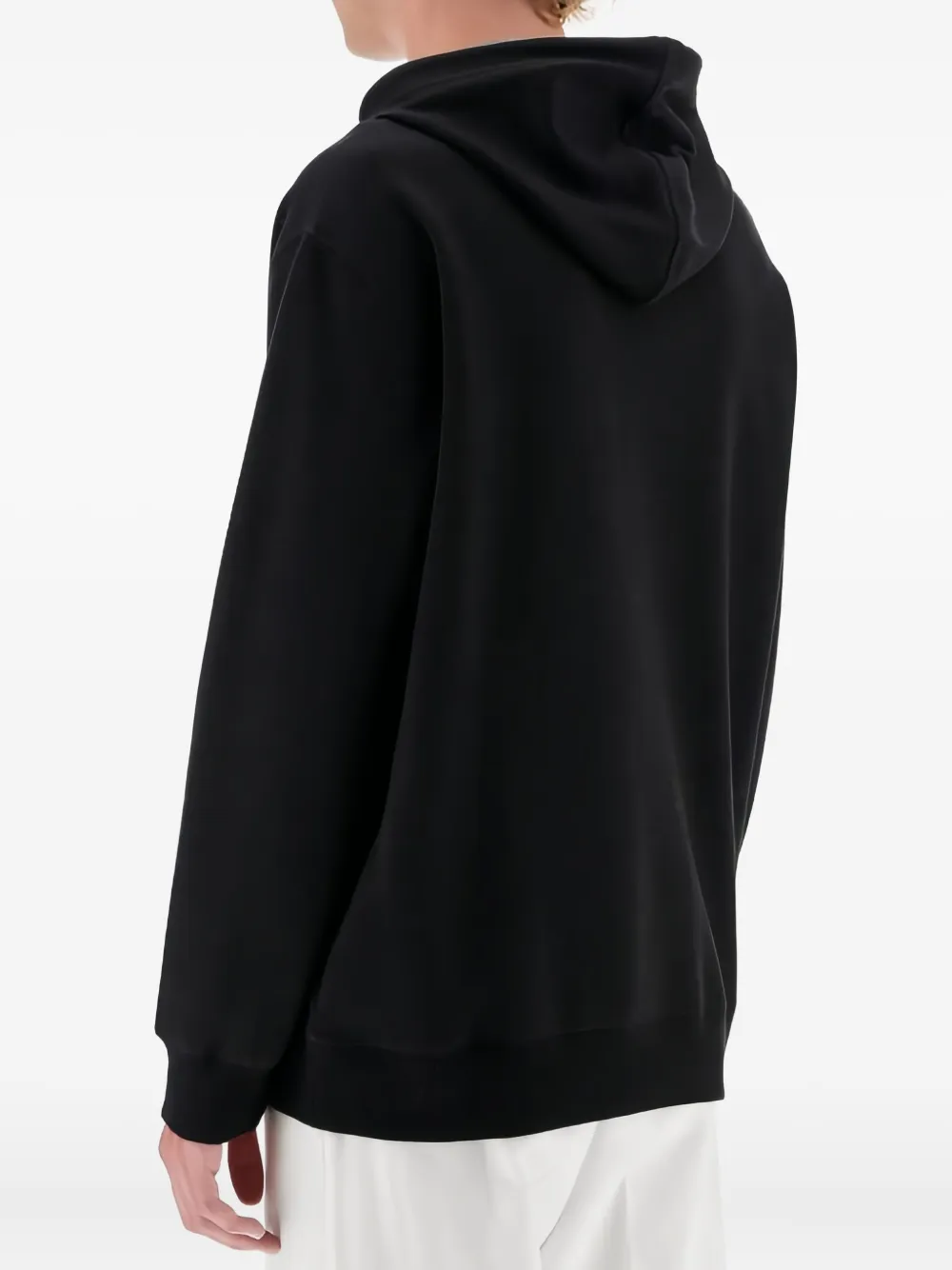 Brunello Cucinelli Lightweight Hoodie With Hood In Black