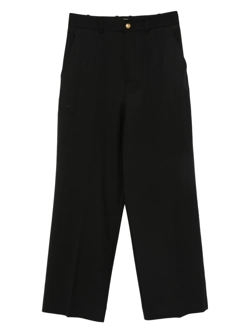 P.A.R.O.S.H. buttoned pocket-embellished trousers Zwart