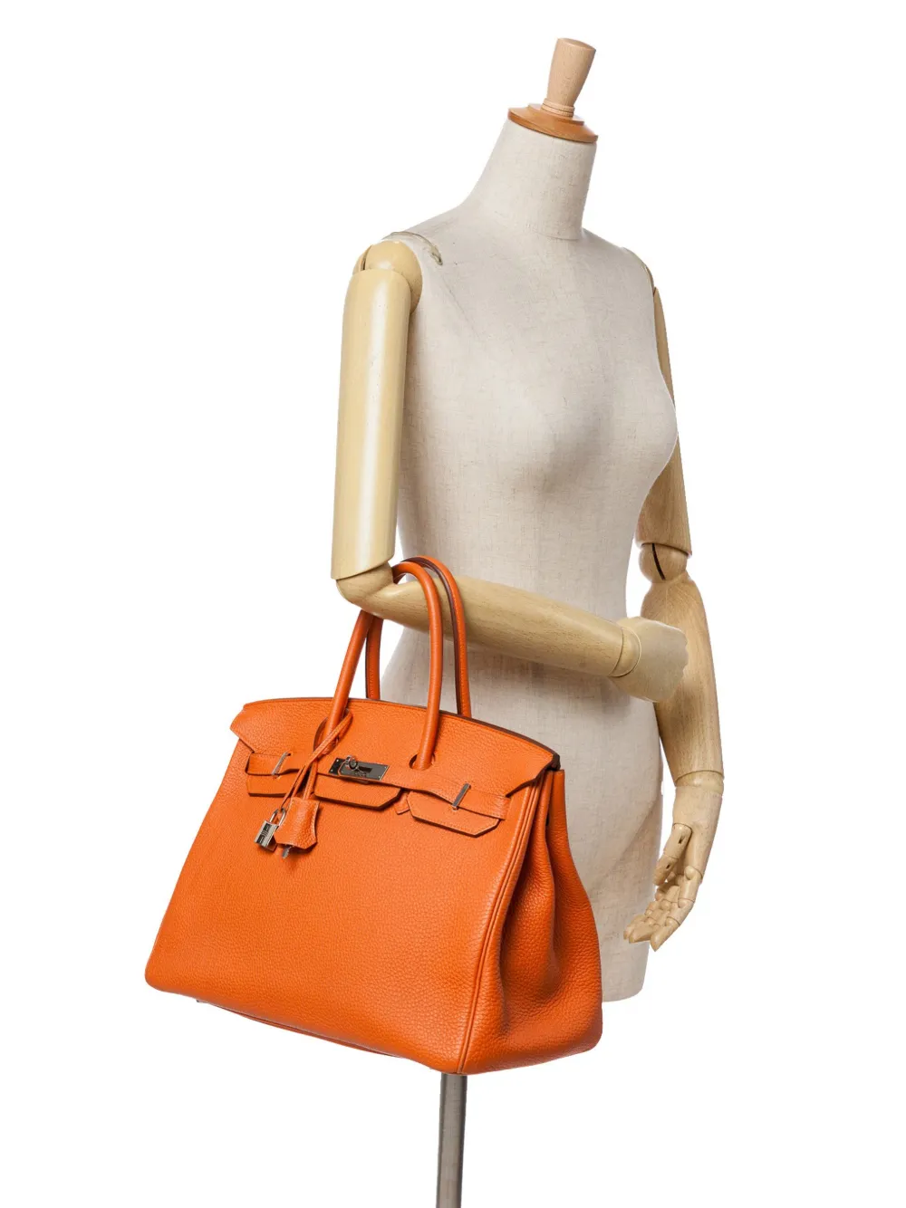 Hermès Pre-Owned sac à main Birkin Retourne 35 pre-owned (2011) | Pre-owned | Image 2