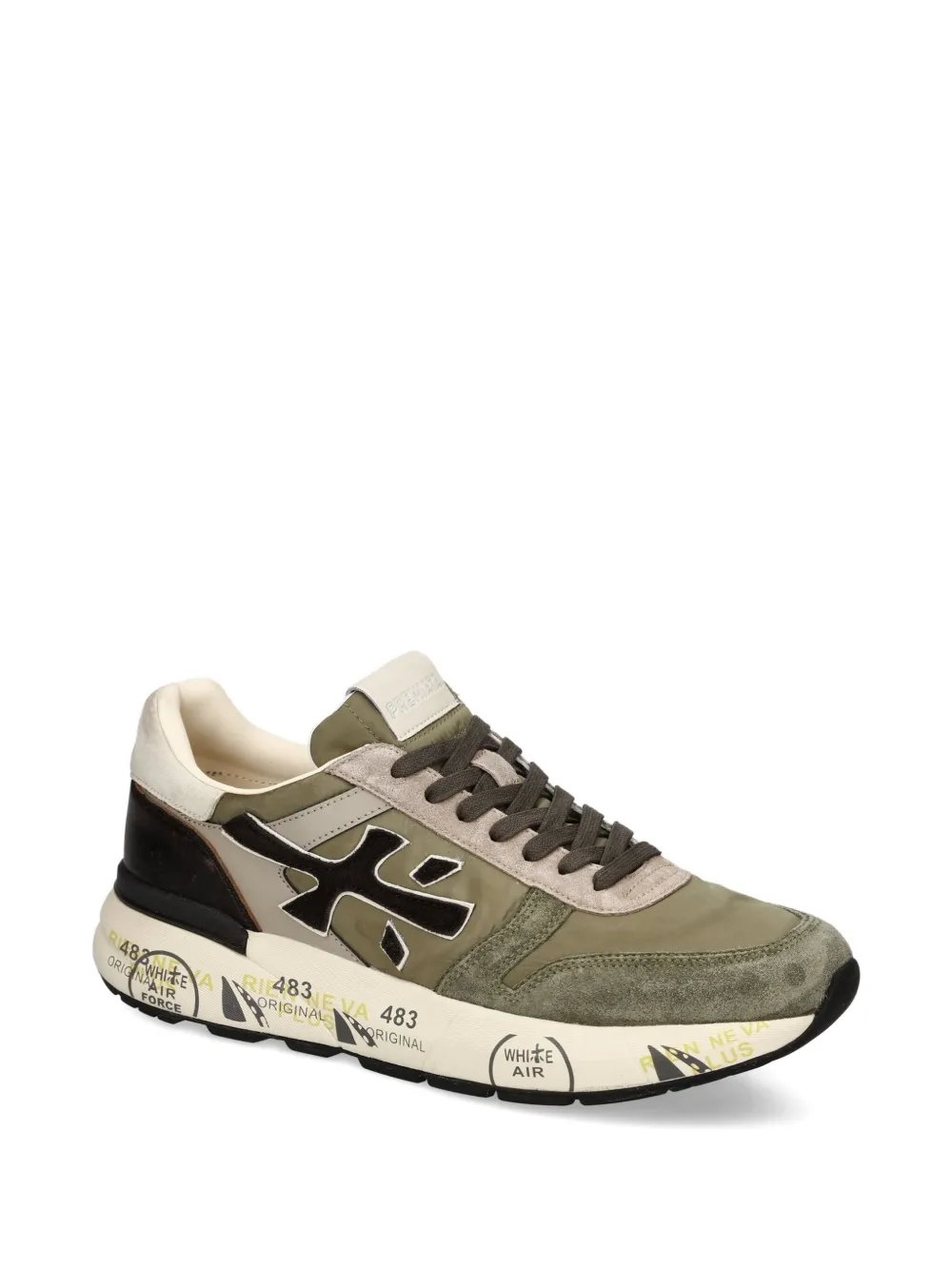 Premiata Mick 7720 lace-up sneakers Green