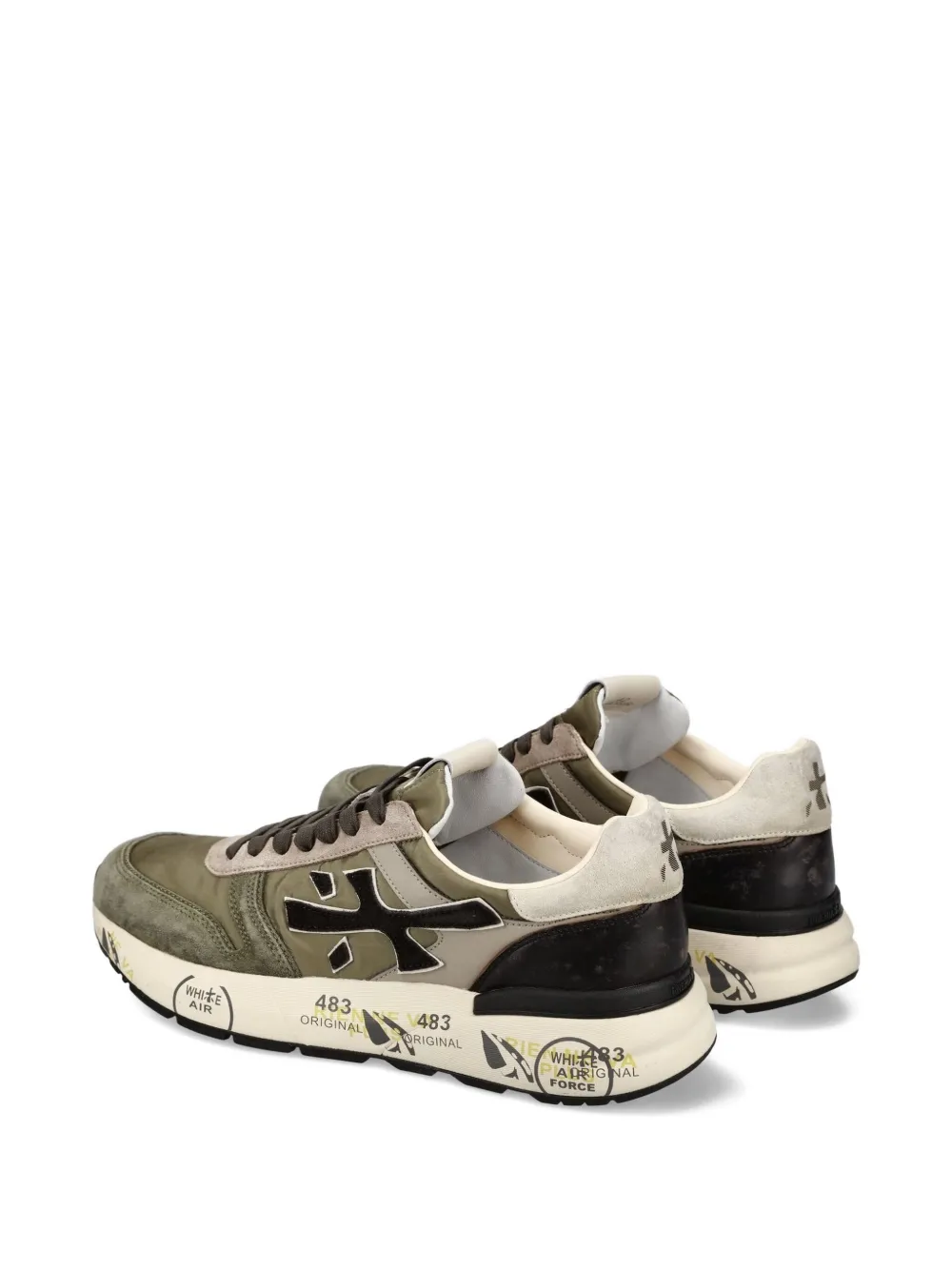 Premiata Mick 7720 lace-up sneakers Green