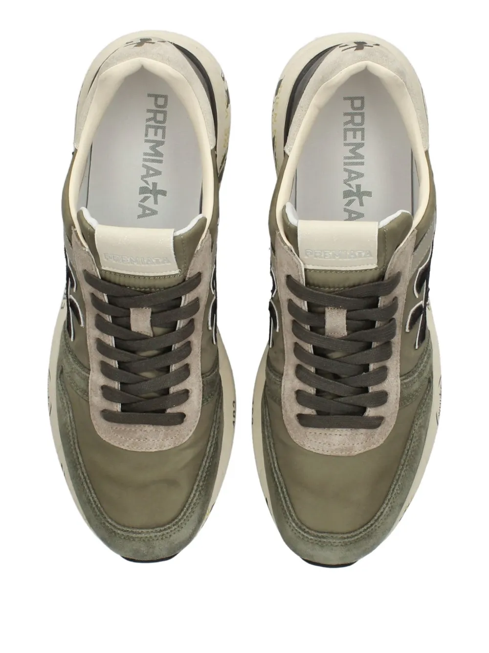 Premiata Mick 7720 lace-up sneakers Green