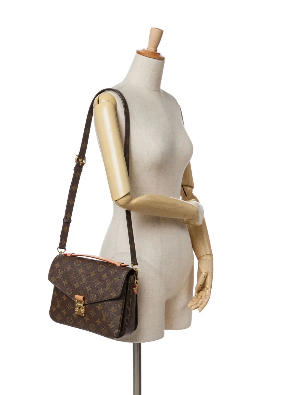 Louis Vuitton Pre-Owned 2020 Monogram Pochette Metis satchel | Pre-Owned | Image 2