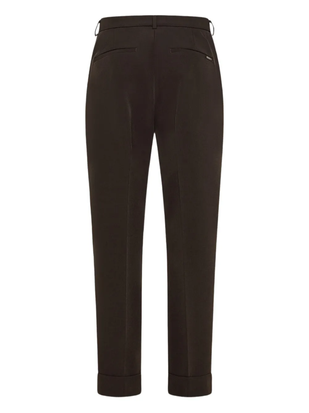 Seventy Pantalon met paspelzak aan de achterkant - Bruin