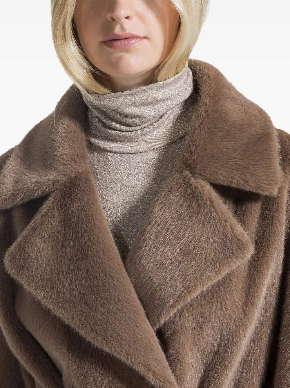 Seventy Jas met dubbele rij knopen Bruin