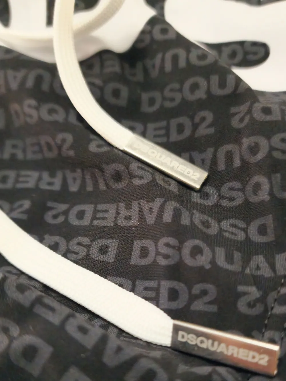 DSQUARED2 Zwembroek met logoprint Zwart