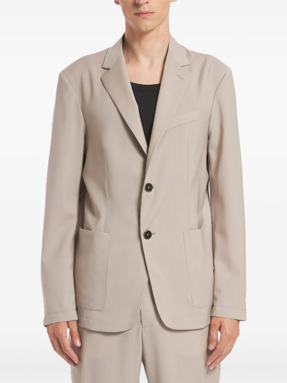 Barena single-breasted blazer | Nude | Image 1