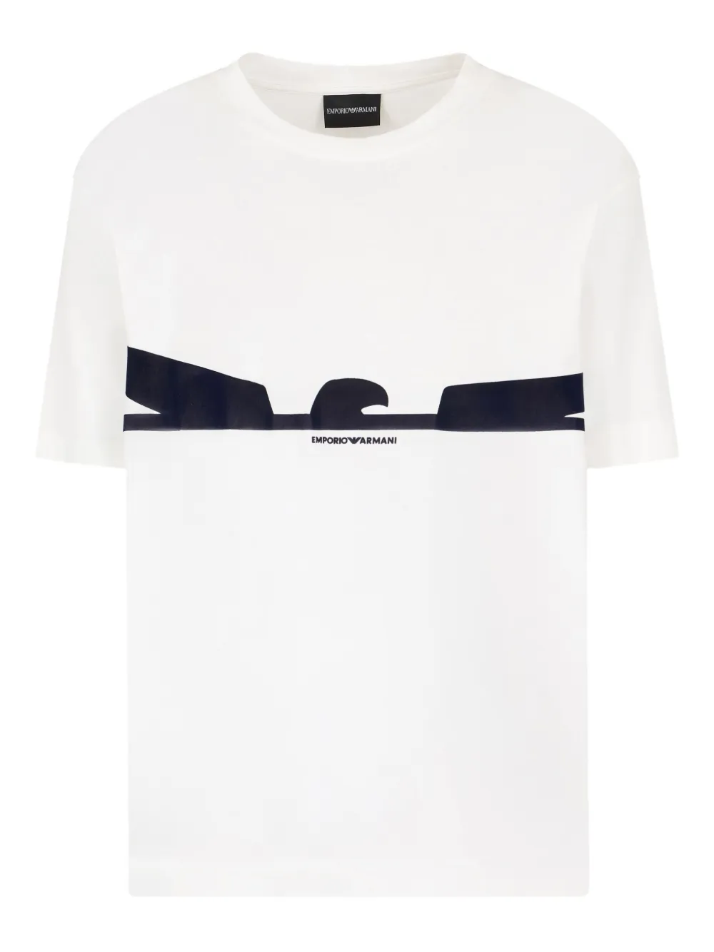 Emporio Armani eagle-graphic T-shirt | White | Image 1