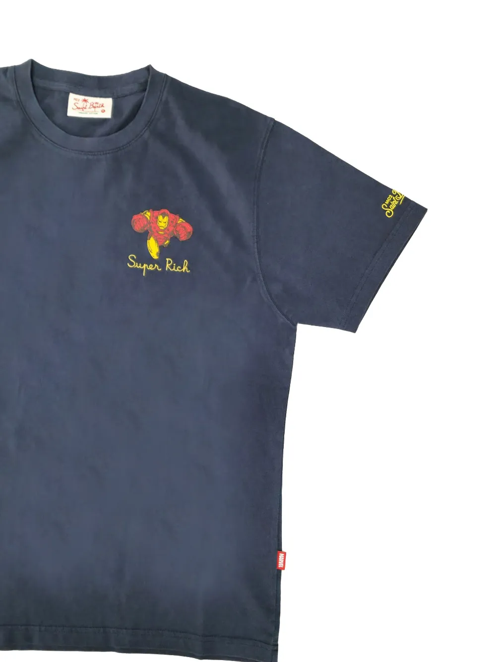 MC2 Saint Barth Iron Man Super Rich T-shirt - Blauw