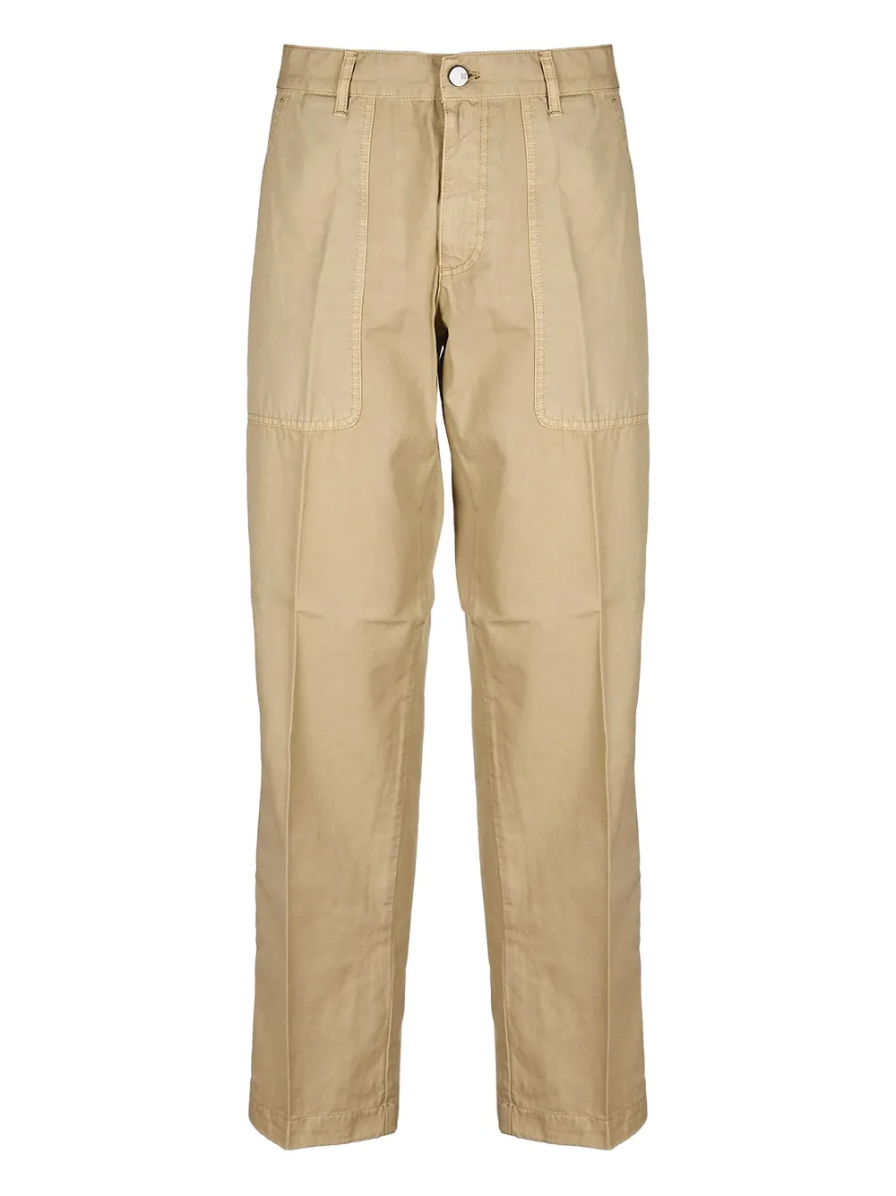 PT Torino patch-pocket trousers Beige