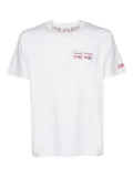 MC2 Saint Barth logo-embroidered T-shirt - White