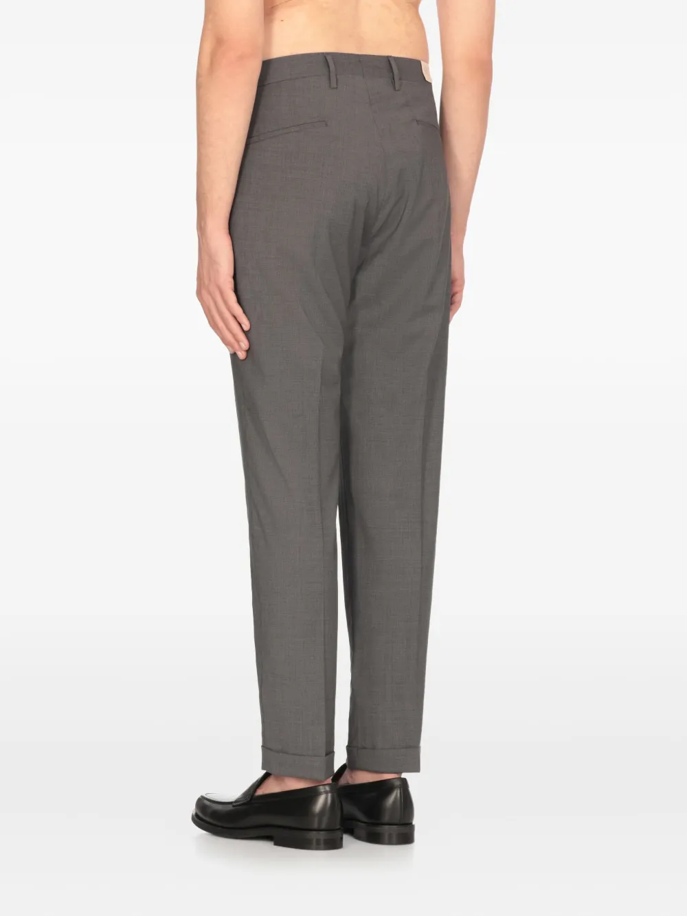 Briglia 1949 Pantalon met geplooid detail Grijs