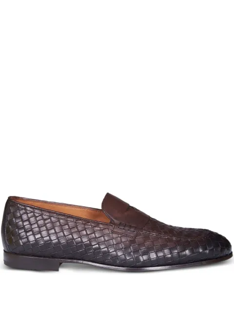 Doucal's woven leather loafers