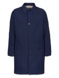 Kired button-fastening trench coat - Blue