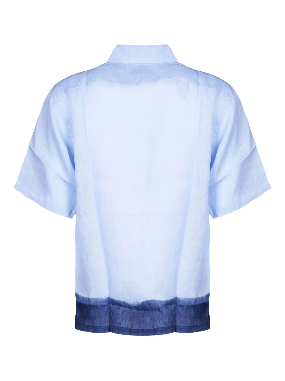 120% Lino dip-dyed short-sleeve linen shirt | Image 2