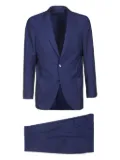 Bagnoli Sartoria Napoli virgin wool single-breasted suit - Blue