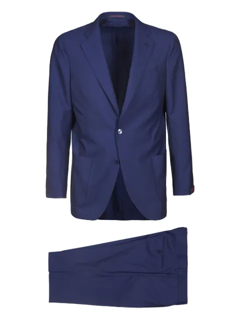 Bagnoli Sartoria Napoli virgin wool single-breasted suit
