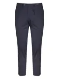michael coal logo-patch trousers - Blue