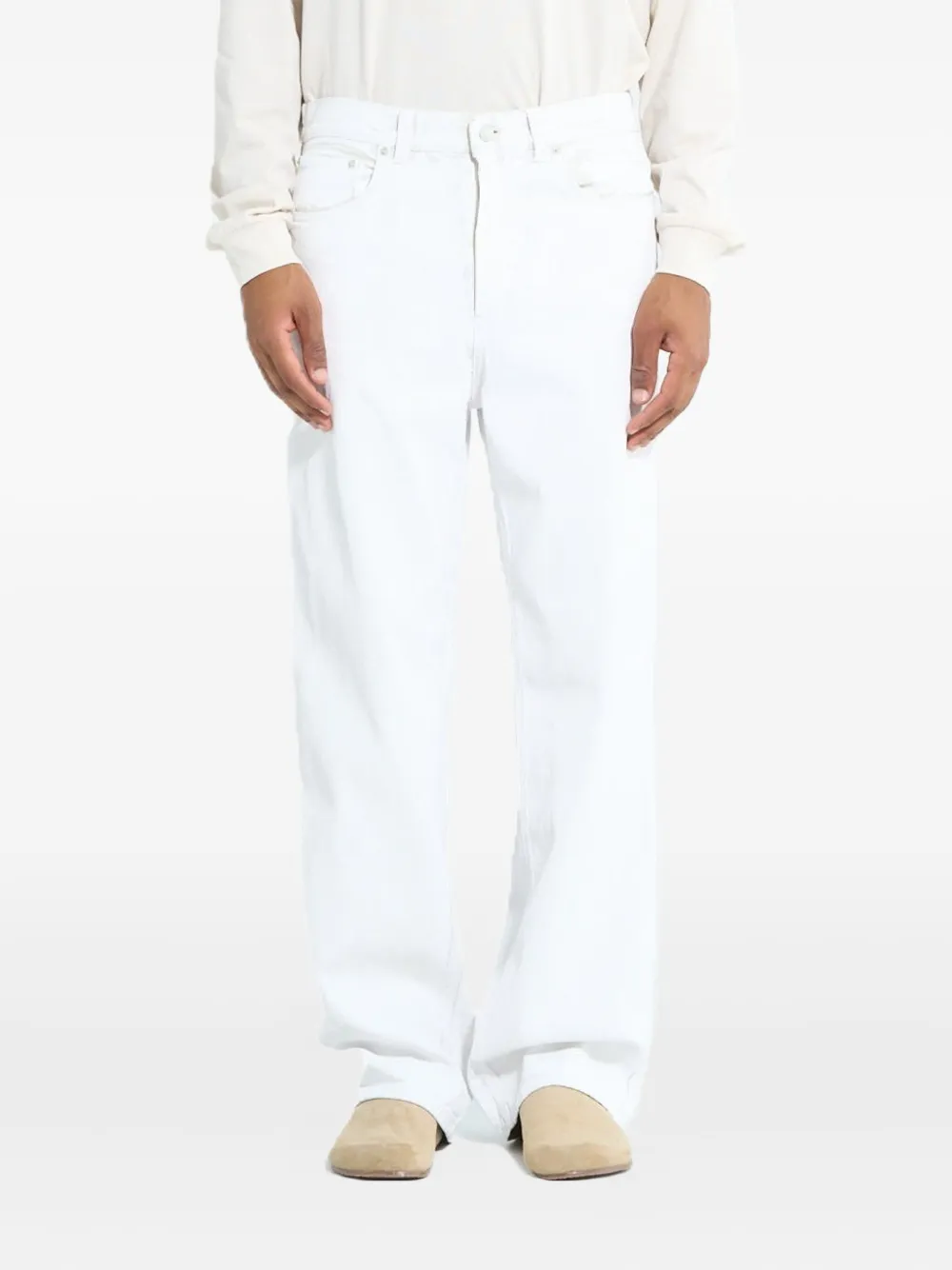 Haikure cotton jeans | White | Image 1