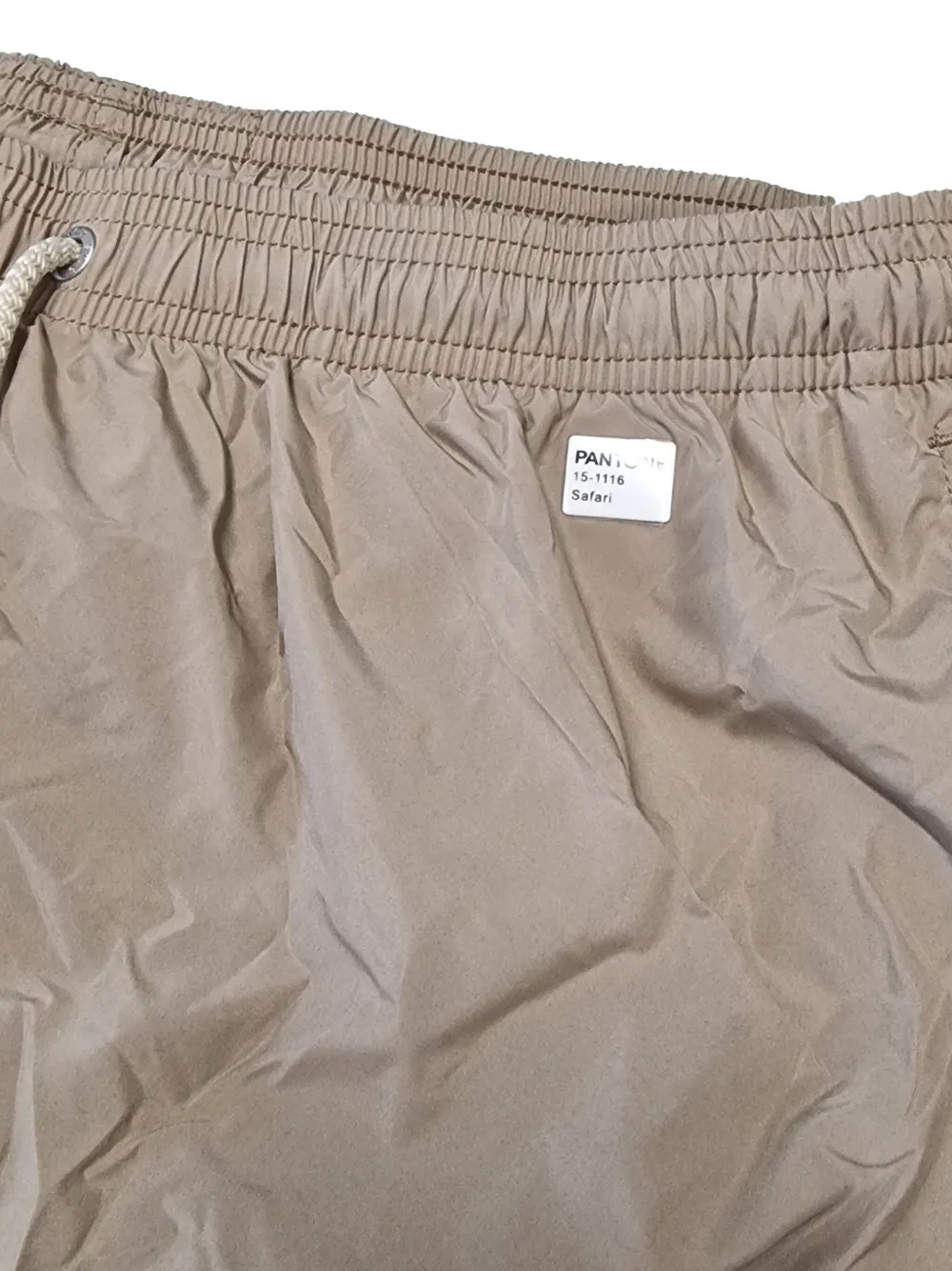 Mc2 Saint Barth Drawstring Swim Shorts In Neutral