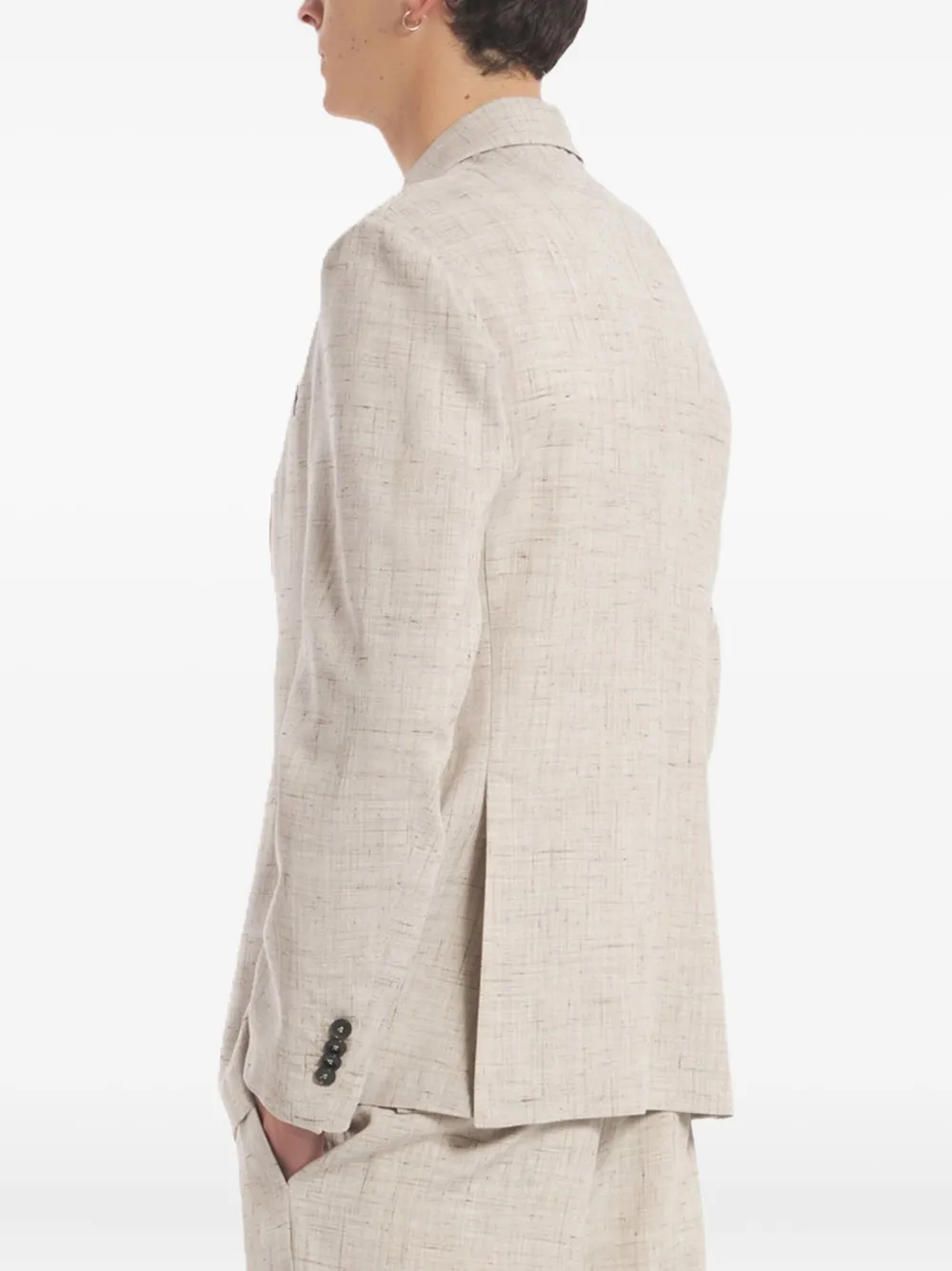 Barena mélange-effect blazer | Blazers | Image 2
