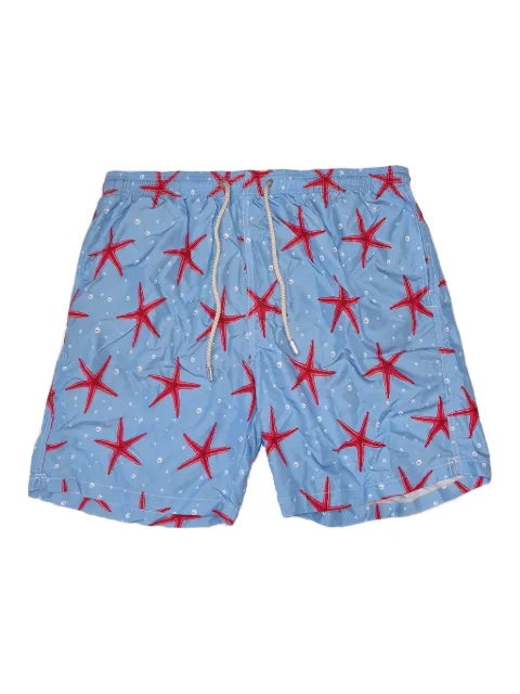 MC2 Saint Barth starfish-print swim shorts