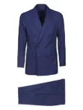 Bagnoli Sartoria Napoli double-breasted suit - Blue