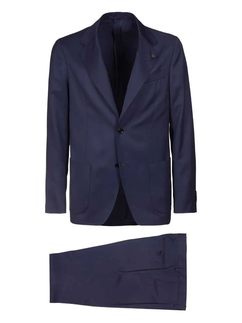 Lardini virgin-wool two-piece suit | Blue | Image 1