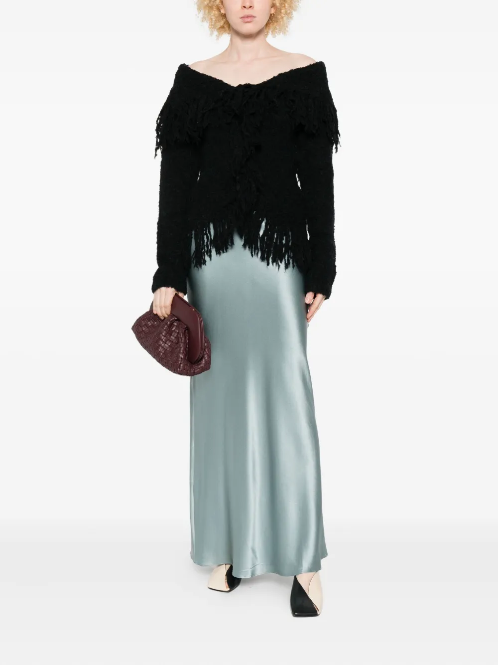 Cult Gaia Michelle fringe-trimmed cardigan | Cardigans | Image 2