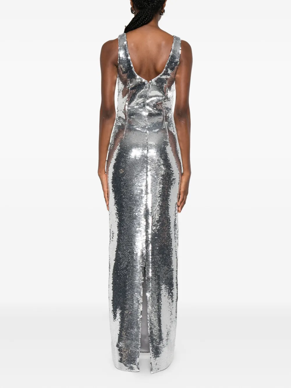 The New Arrivals Ilkyaz Ozel Manu maxi-jurk Zilver