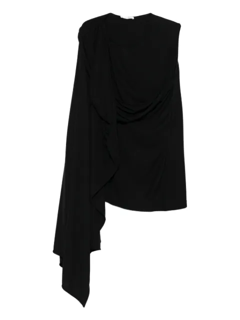 The Row Isadra draped one-shoulder top