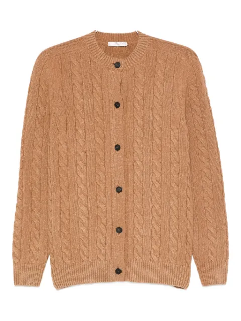The Row Loneke cable-knit cardigan