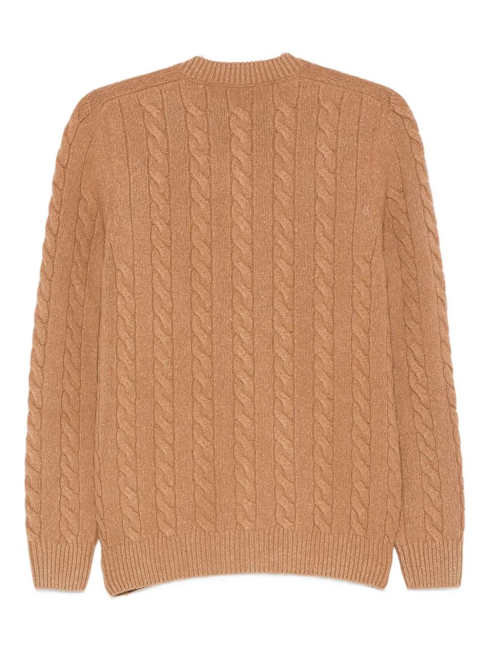 The Row Loneke Cardigan Mit Zopfmuster In Brown