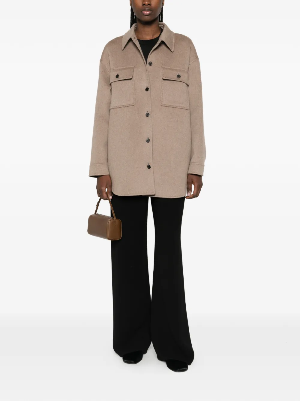 The Row Kaida Jacket in Neutrals, view 2