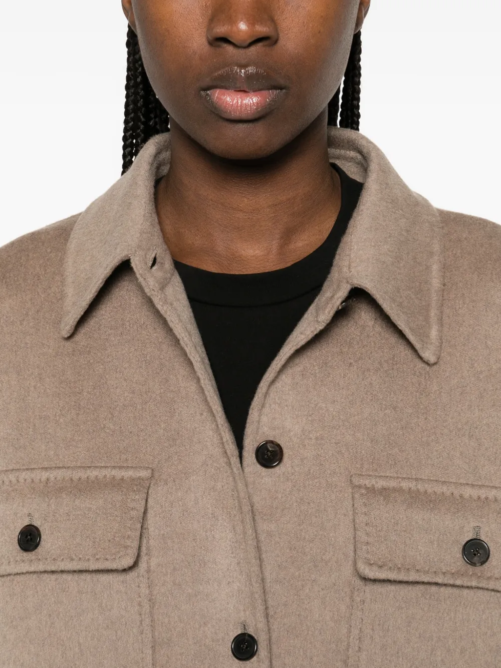 The Row Kaida Jacket in Neutrals, view 5