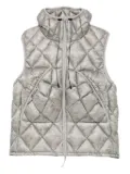 ROA Nuna quilted hooded vest - Grey