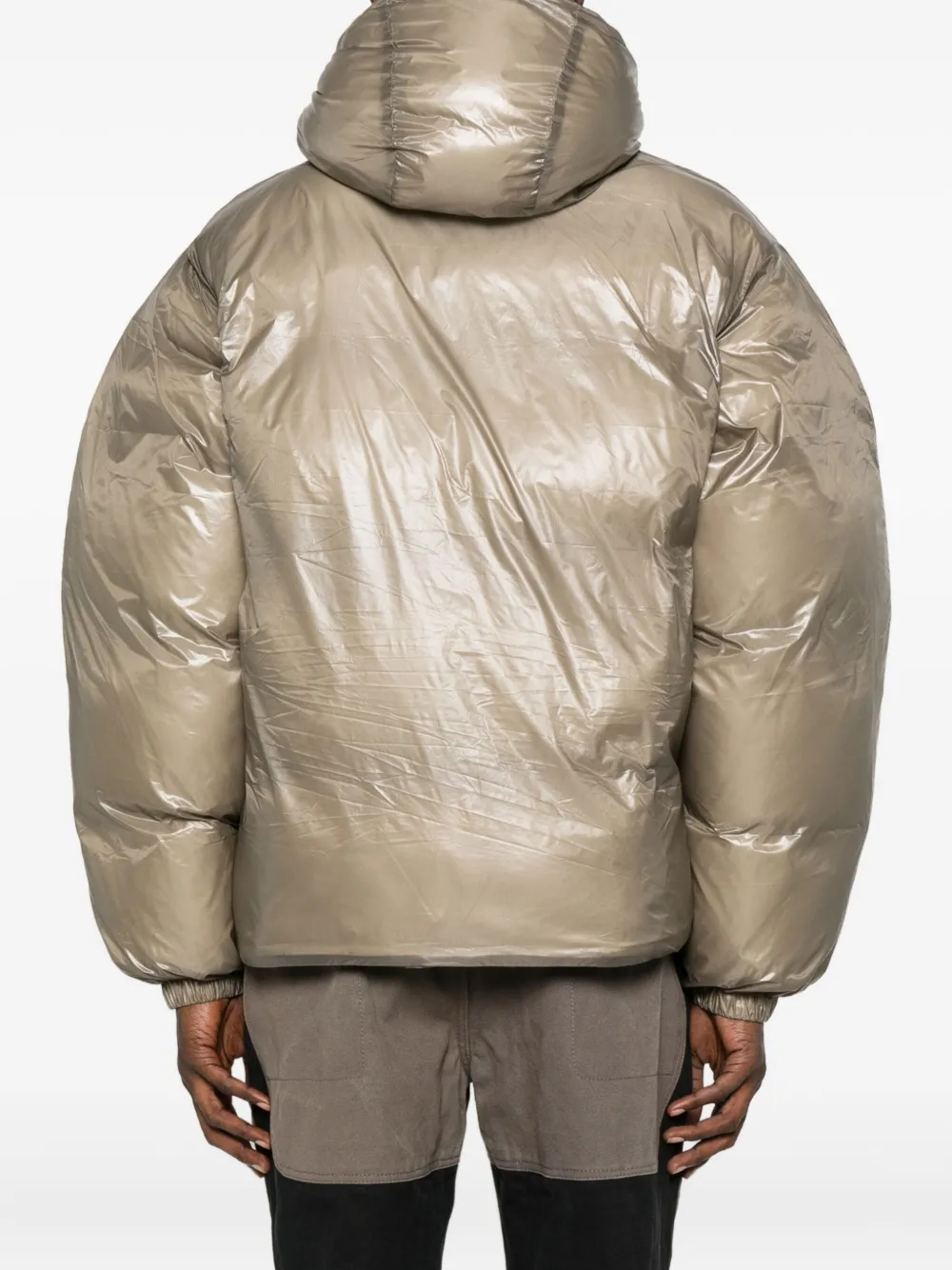 Roa Hooded Shell Jacket In Gold
