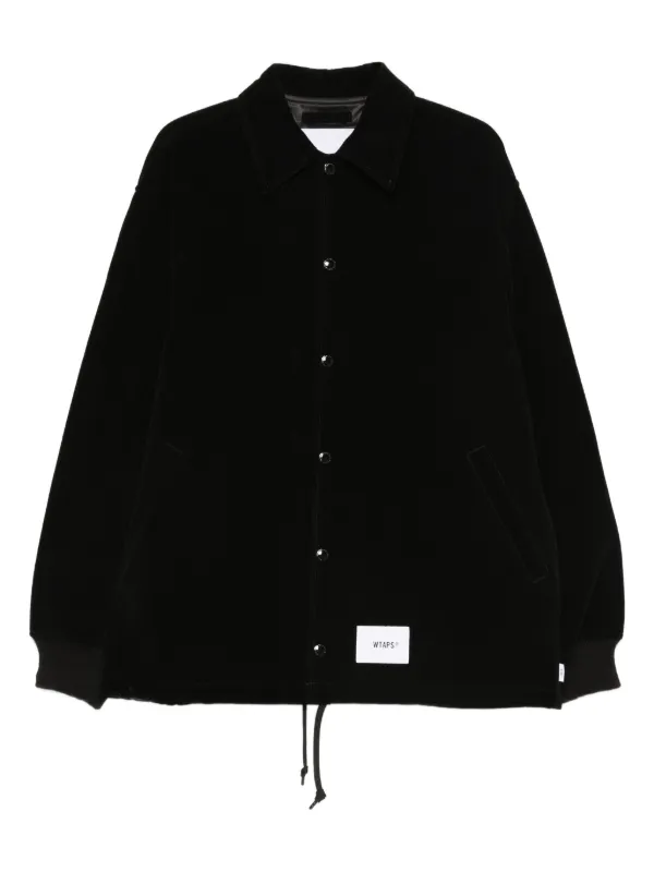 WTAPS SBS ブラック WTAPS faux-suede Jacket | Black | FARFETCH