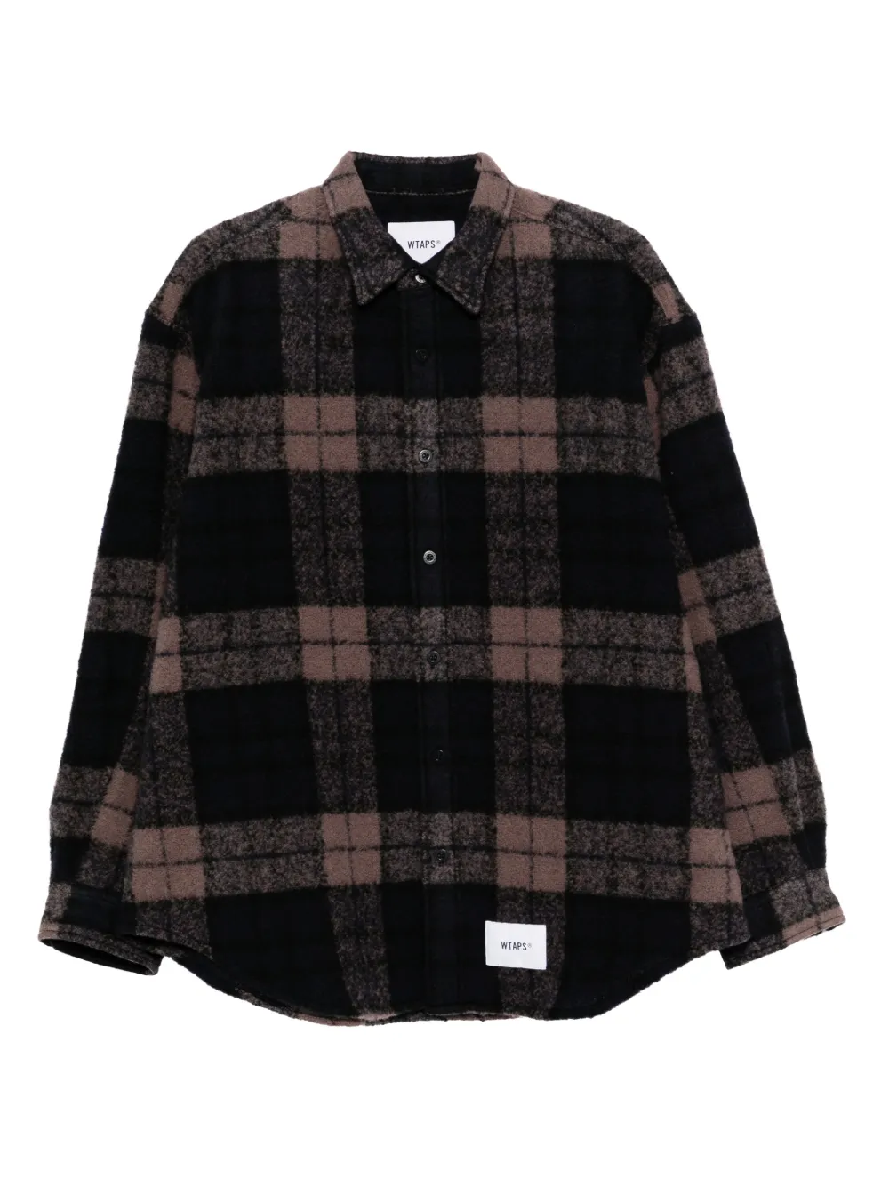 WTAPS checked shirt | bleu | Image 1