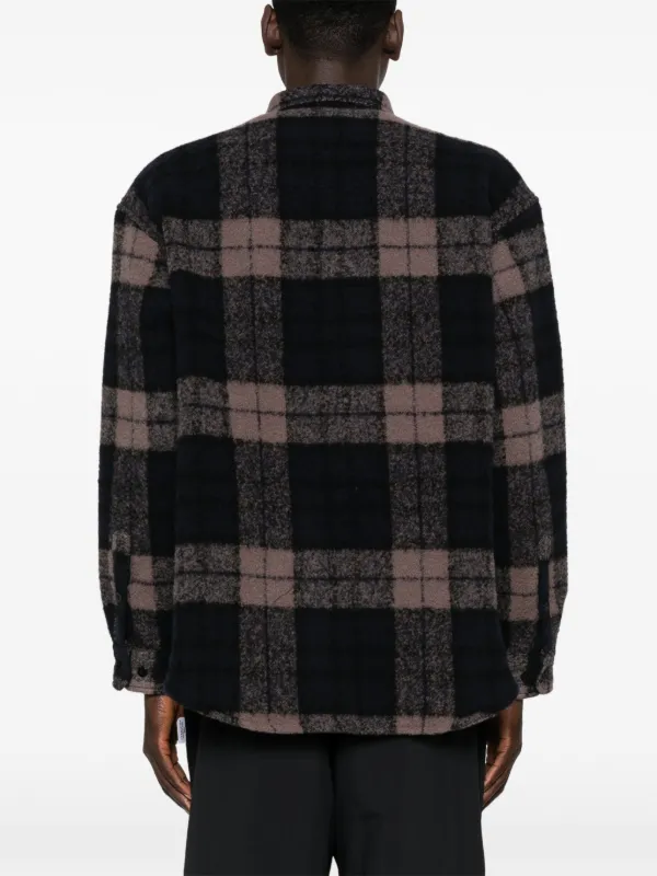 WTAPS チェック シャツ | ブルー | FARFETCH JP