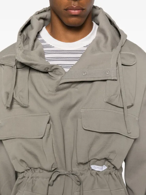 WTAPS multi-pocket Hoodie | Grey | FARFETCH ZA